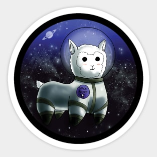 Space Alpaca Sticker